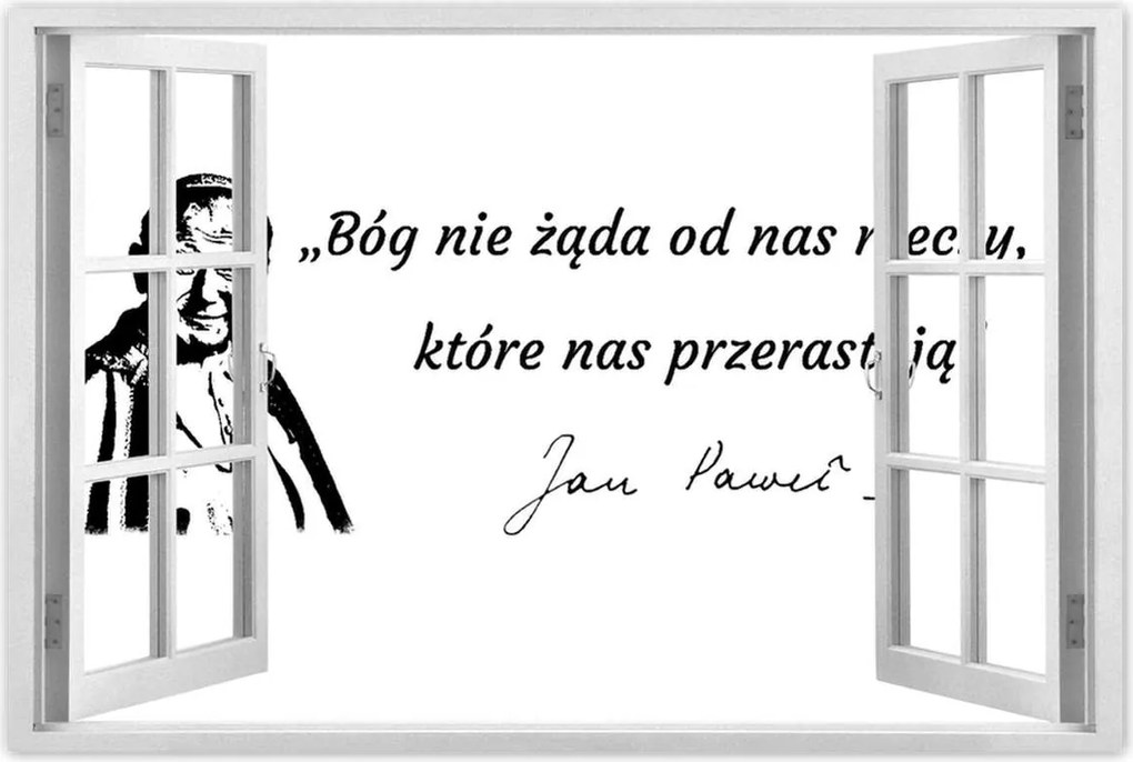 Poszterek 60x40 Pápa Idézet