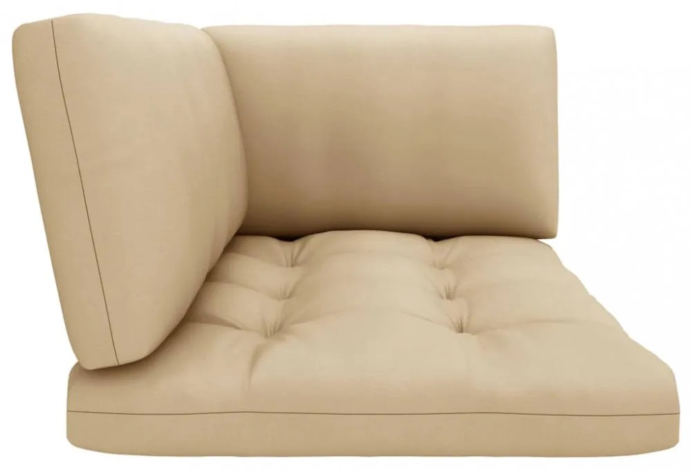 mézbarna impregnált fenyőfa kerti raklap sarokkanapé