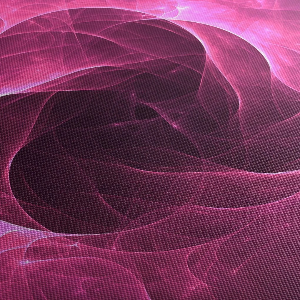 Modern rózsaszín absztrakció képe (120x50 cm)