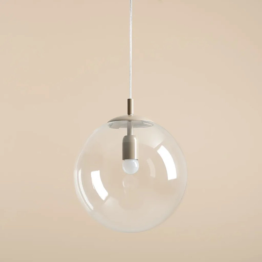 ALDEX 562G17 GLOBE Modern Függesztett Lámpa Bézs E27 IP20