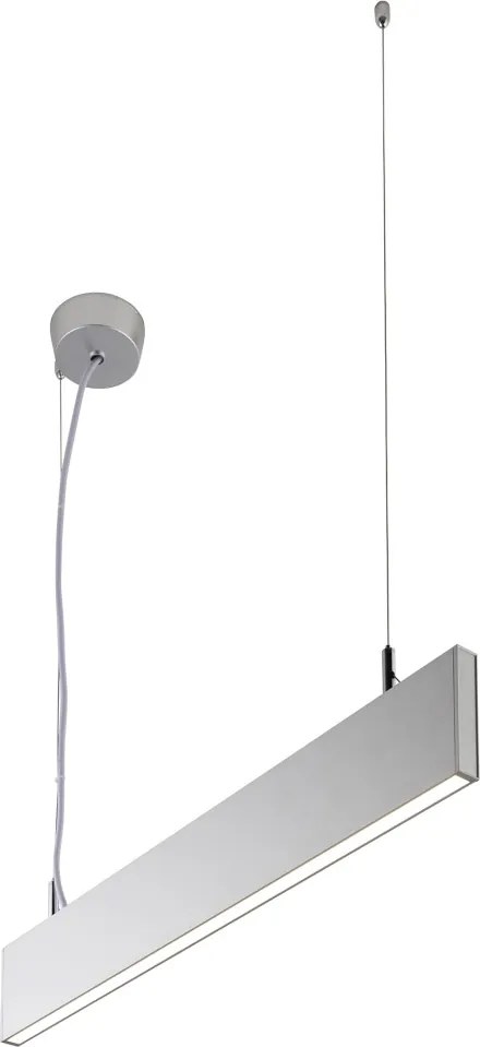 ENDON 92520 KINGSLEX Modern Led Függesztett Lámpa Ezüst LED IP20