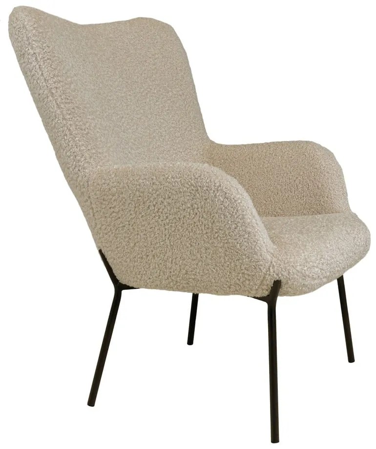 Bézs műszőrme fotel Glasgow – Bonami Essentials