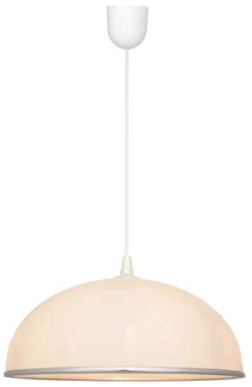 Csillár zsinóron CIRCLE 1xE27/15W/230V fehér