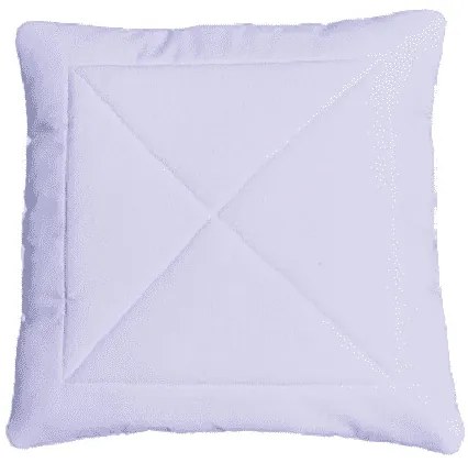 Szürke fleece díszpárna párnabelsővel – puha, formatartó