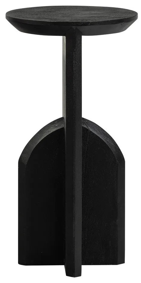 Akácfa kerek tárolóasztal ø 30 cm Kioni – WOOOD