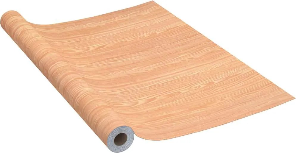 vidaXL juharszínű öntapadó PVC bútorfólia 500 x 90 cm