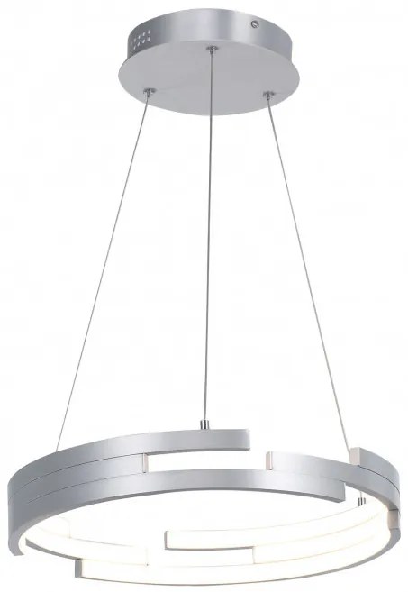 ITALUX MD16003097-1B-SIL VELAR Modern Led Függesztett Lámpa Ezüst LED IP20