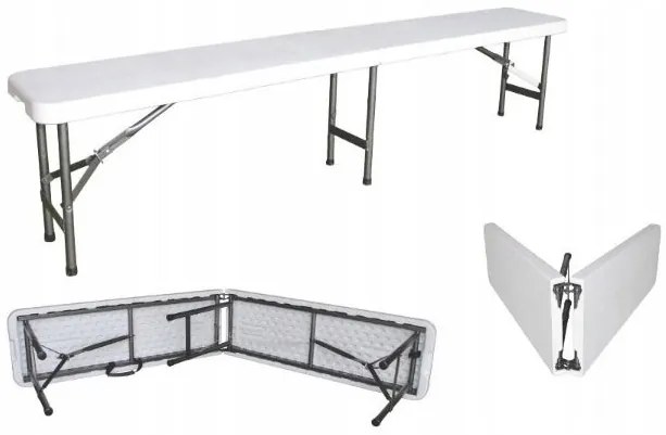 Catering összecsukható pad 180cm 2db