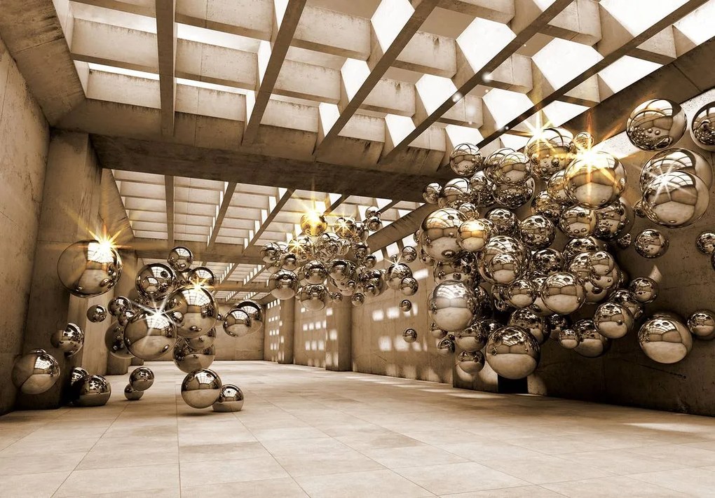 Fotótapéta - Modern - 3D épület (152,5x104 cm)