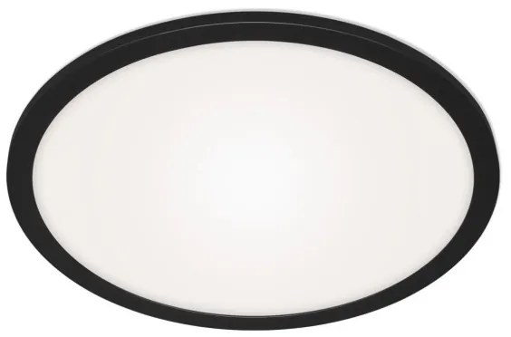 Briloner 7168-015 - LED Dimmelhető mennyezeti lámpa PIATTO LED/22W/230V fekete + távirányító
