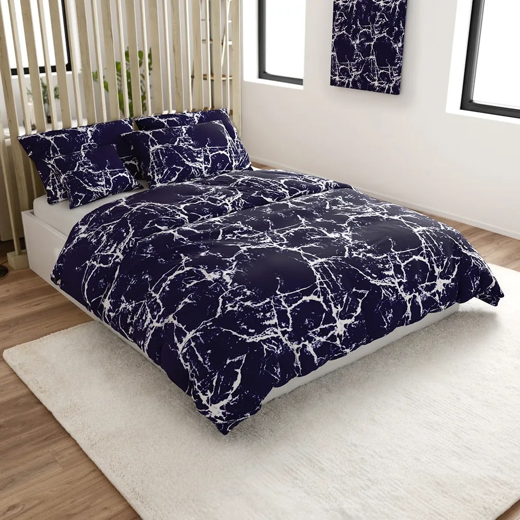 TEMPESTA lila pamut ágyneműhuzat Ágyneműhuzat mérete: 70 x 90 cm | 140 x 200 cm