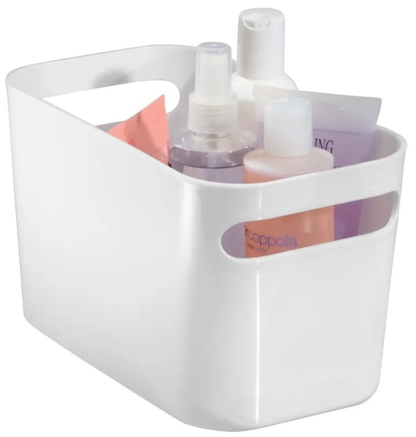 Una fehér tárolókosár, 25,5 x 15,5 cm - iDesign