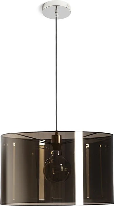 RENDL R13748 FANCY Ernyős Függesztett Lámpa FüstfóliaIP20
