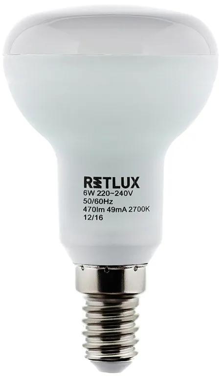 Retlux RLL 279 R50 E14 Spot izzó 6W 2700K
