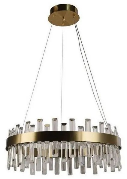 LED állítható fényerejű kristály csillár kábellel LED/80W/230V + DO