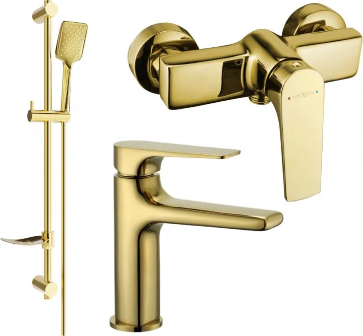 Mexen Lynx DF62 zuhanykészlet, arany - 745904DF62-50