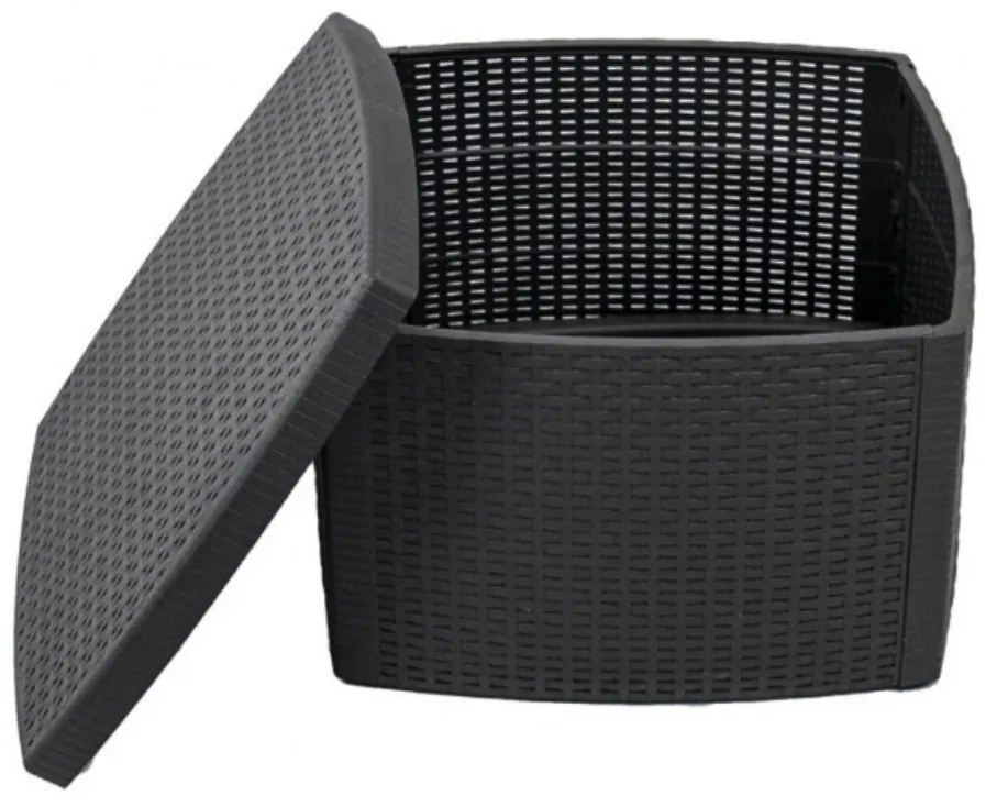 Kerti garnitúra TREE, 3 részes, antracit színben I.P.A.E-Progarden