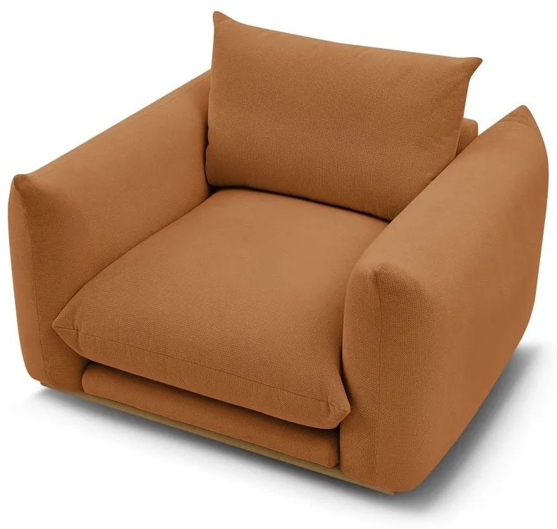 Narancssárga fotel Ernest – Bobochic Paris