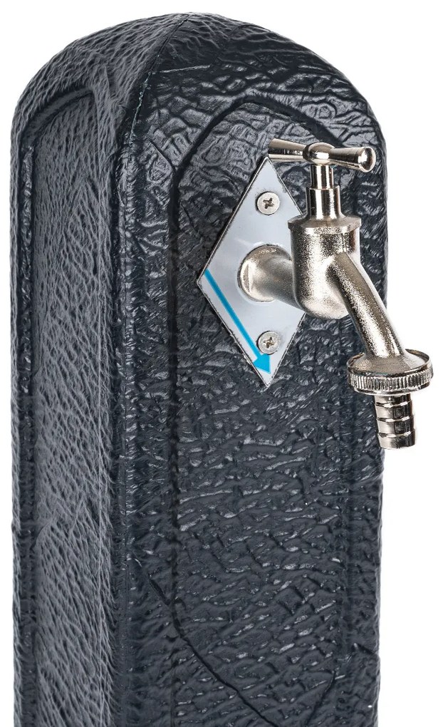 Kerti vízcsap, 900 mm, antracit