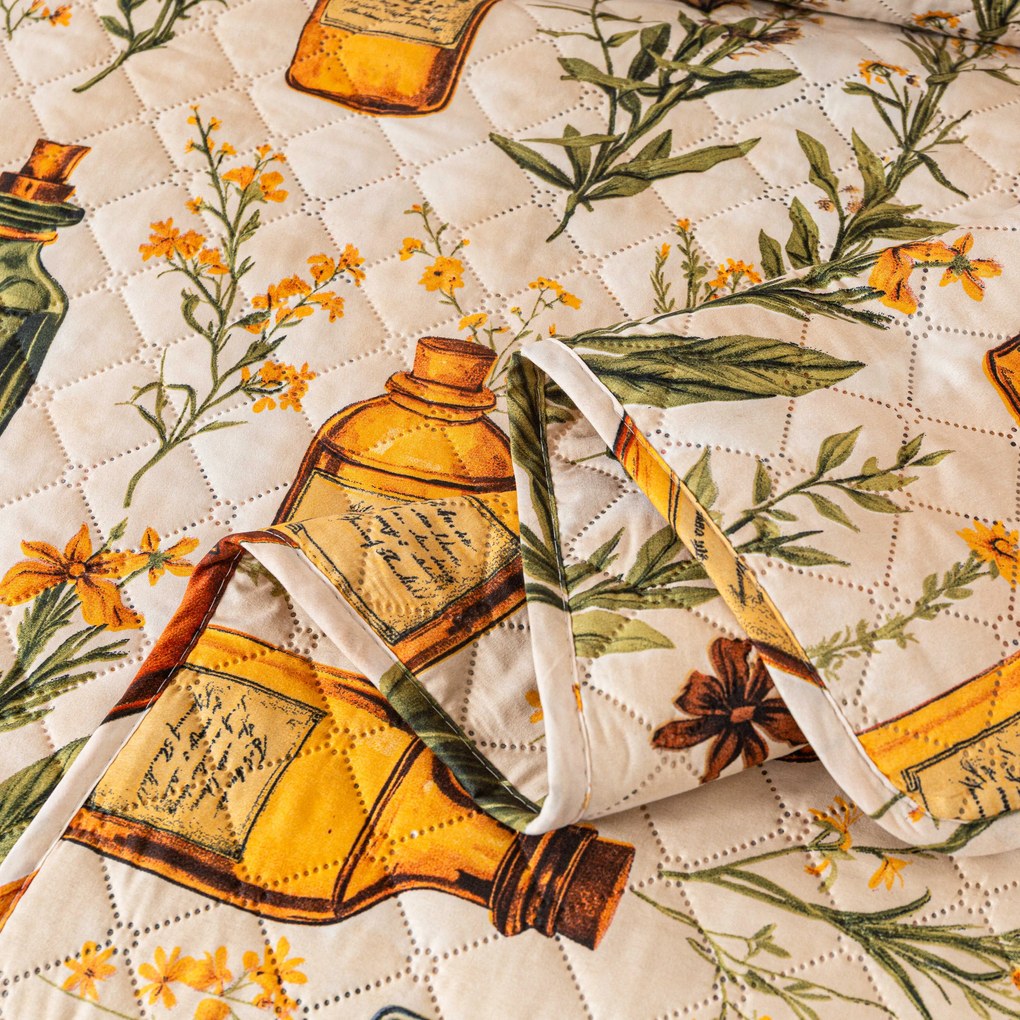 Ágytakaró APOTHECARY, krémszínű Méret: 220 x 240 cm