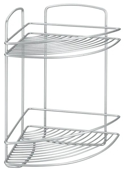 Onda Corner kétszintes fürdőszobai sarokpolc - Metaltex