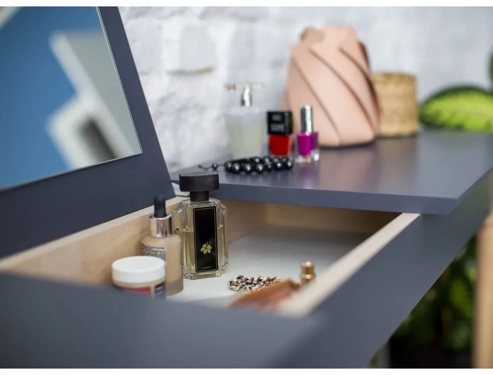 Mimo fehér fésülködőasztal, szélesség 105 cm - Ragaba