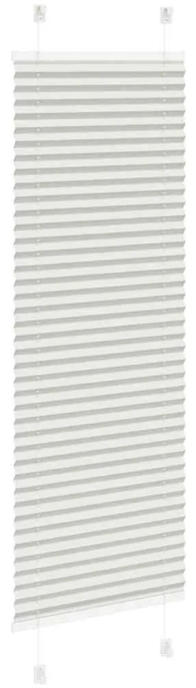 pliszírozott redőny világosszürke 45x100 cm szövetszélesség