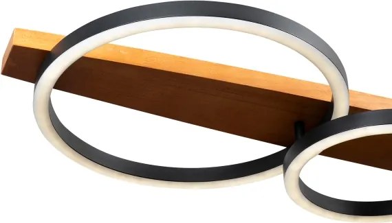BRILAGI - PLANK kábelen függesztett LED csillár LED/35W/230V 4000K 30x100 cm fa