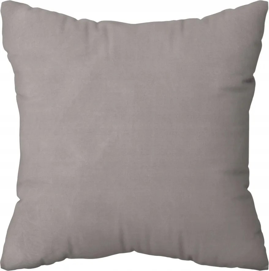 Párnahuzat 40X40 acél sima pamut-szatén