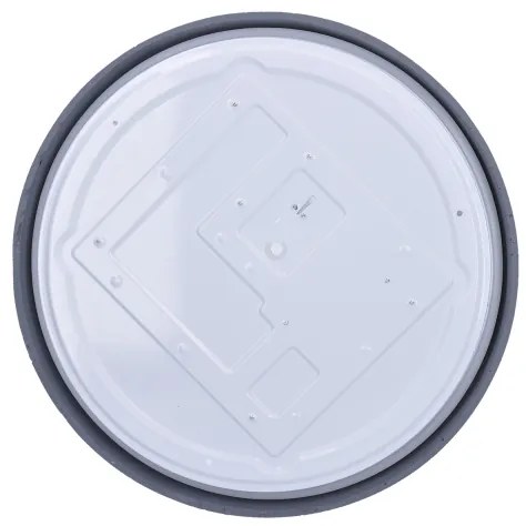 Solight WO8001 - LED dimmelhető lámpa SZÜRKE LED/48W/230V 3000-6500K, 38 cm, DO