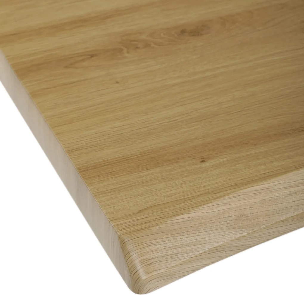 Étkezőasztal 180x90 cm MDF vad tölgy