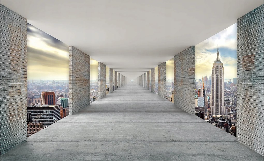 Fotótapéta Város Empire State Building perspektíva illúzió 400x280 +ragasztó