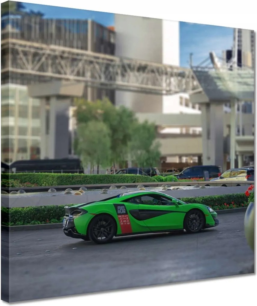 Festmények 30x30 McLaren Las Vegas után