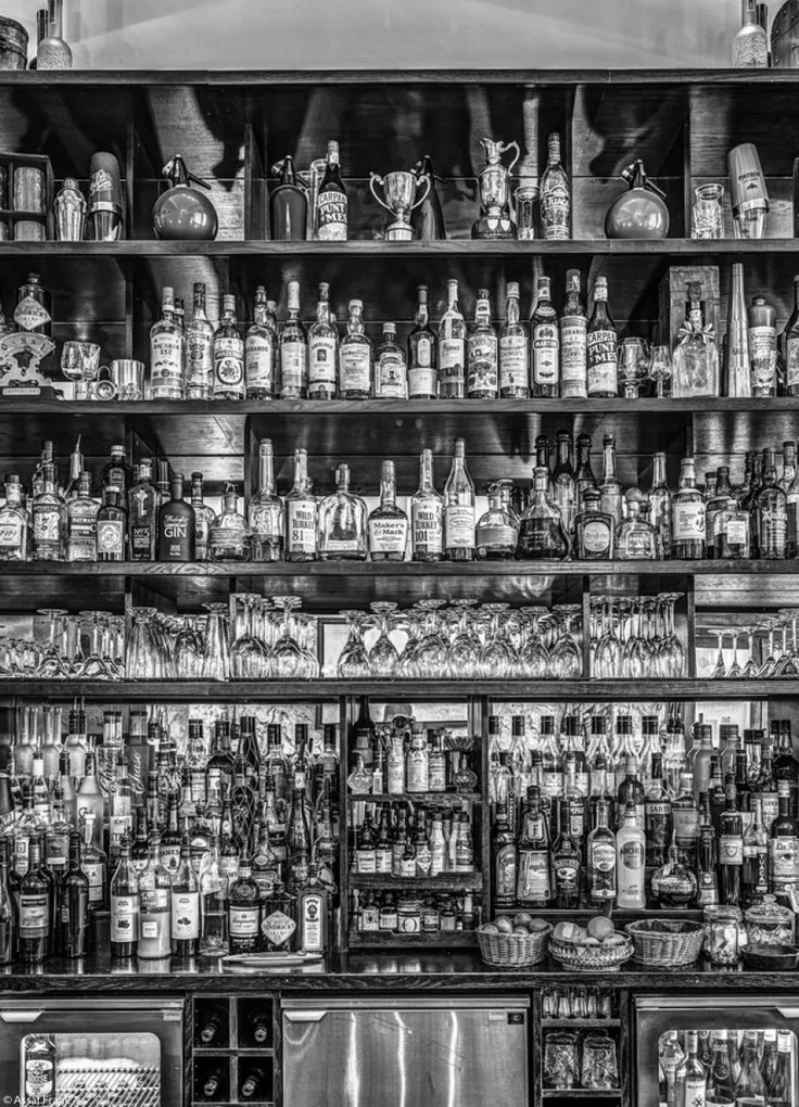 Poszter 20,5x28,4cm Birmingham bárbelső, Assaf Frank