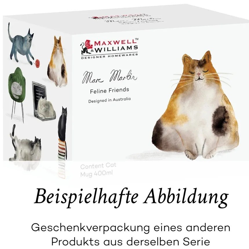 Fehér porcelán bögre 400 ml Best Feline Friends – Maxwell &amp; Williams