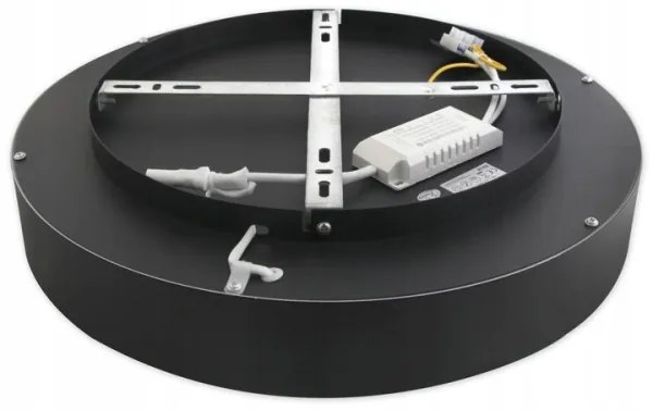 LED Dimmelhető mennyezeti lámpa NOVA LED/54W/230V 3000-6500K fekete + távirányító