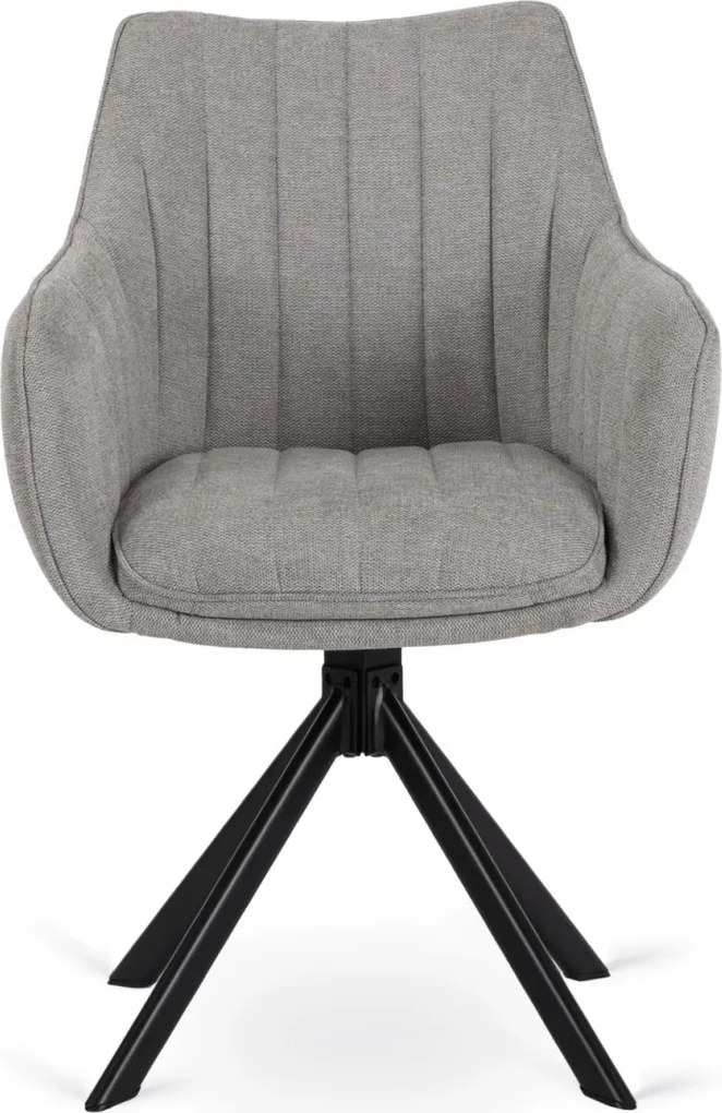 MUMBAI forgó étkezőszék szürke