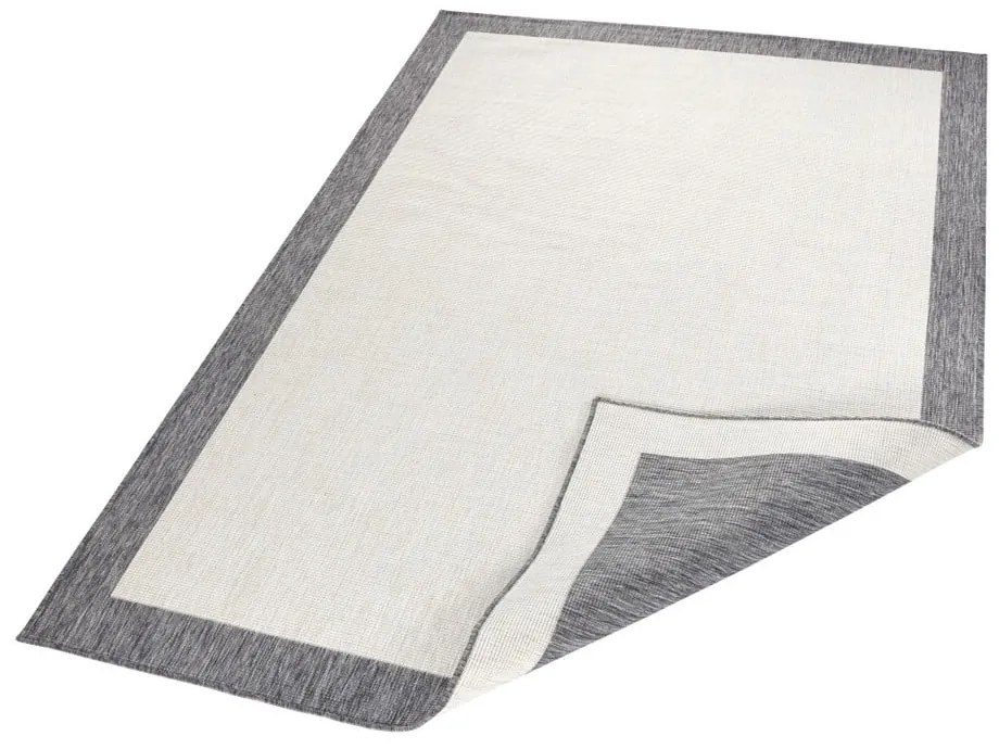 Panama szürke-krémszínű kültéri szőnyeg, 80 x 250 cm - NORTHRUGS
