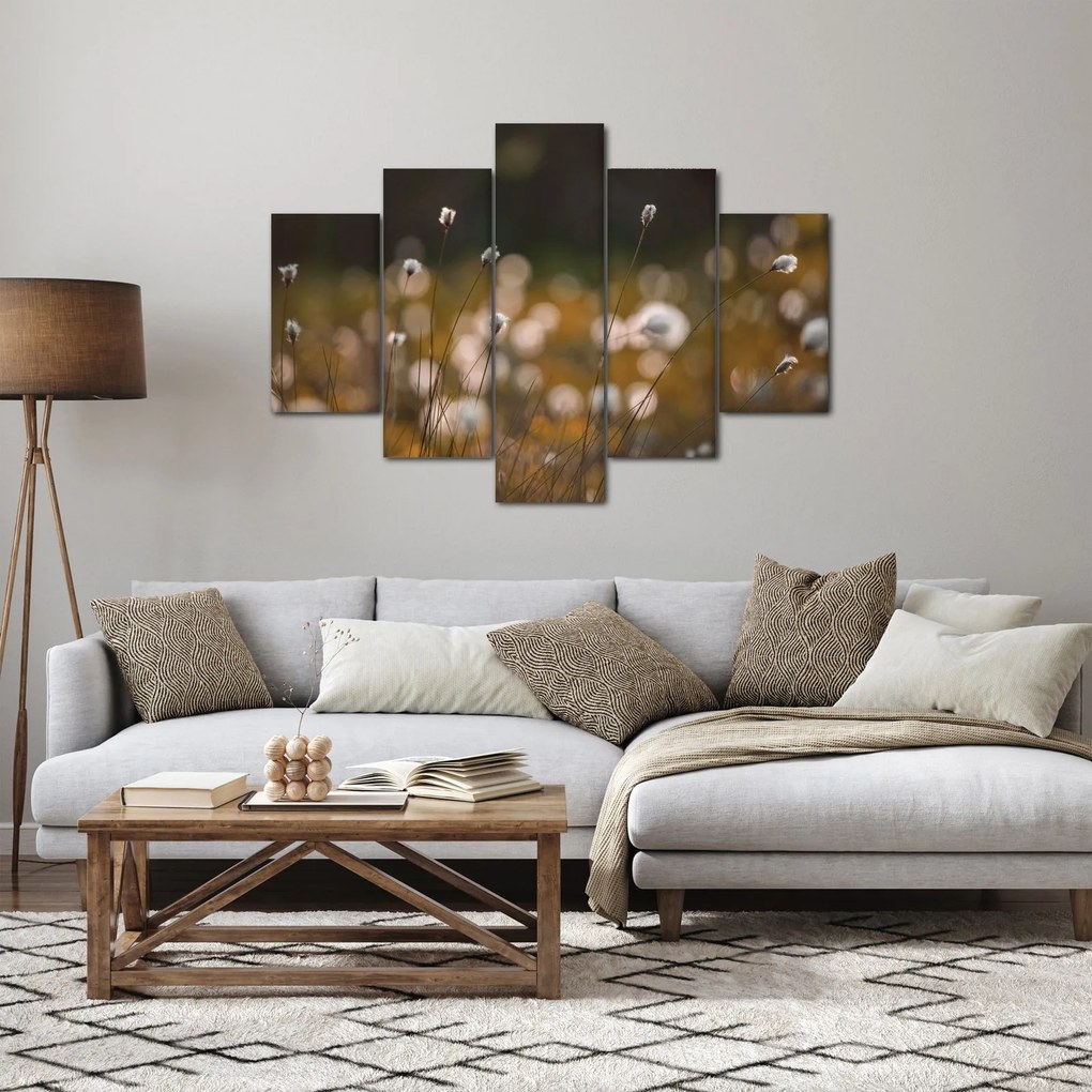Kép - Gyapotfűvel borított rét N⁰2 (150x105 cm)