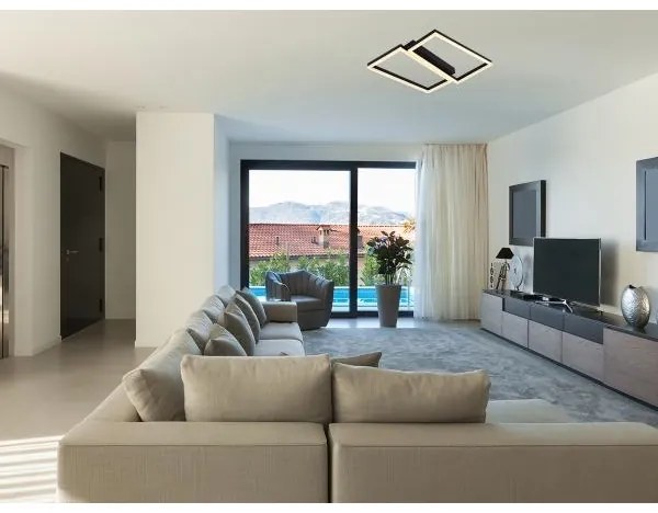 LED dimmelhető mennyezeti lámpa LED/65W/230V 3000-6500K + távirányító