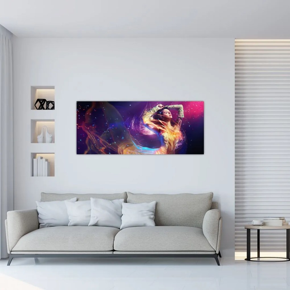 Kép - misztikus nők (120x50 cm)