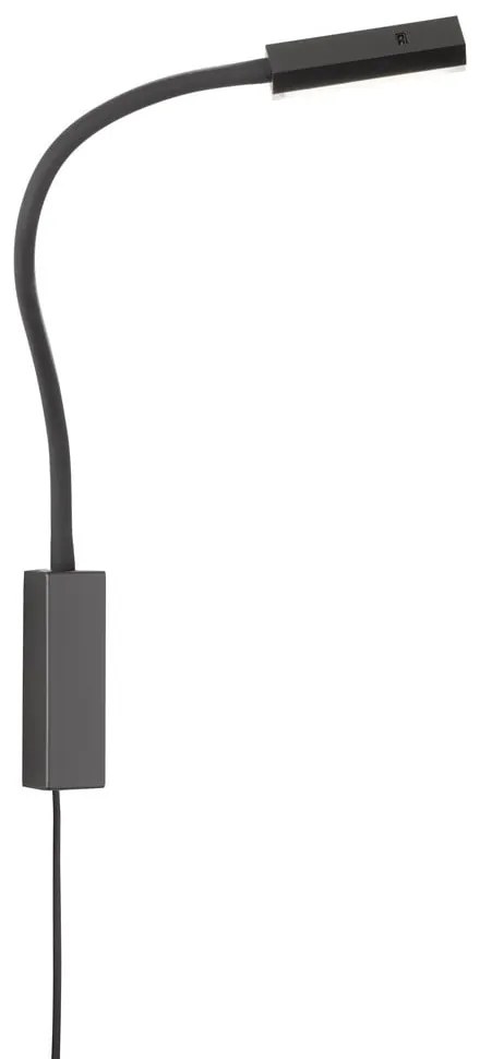 Fekete fém LED dimmelhető spotlámpa Raik – Fischer &amp; Honsel