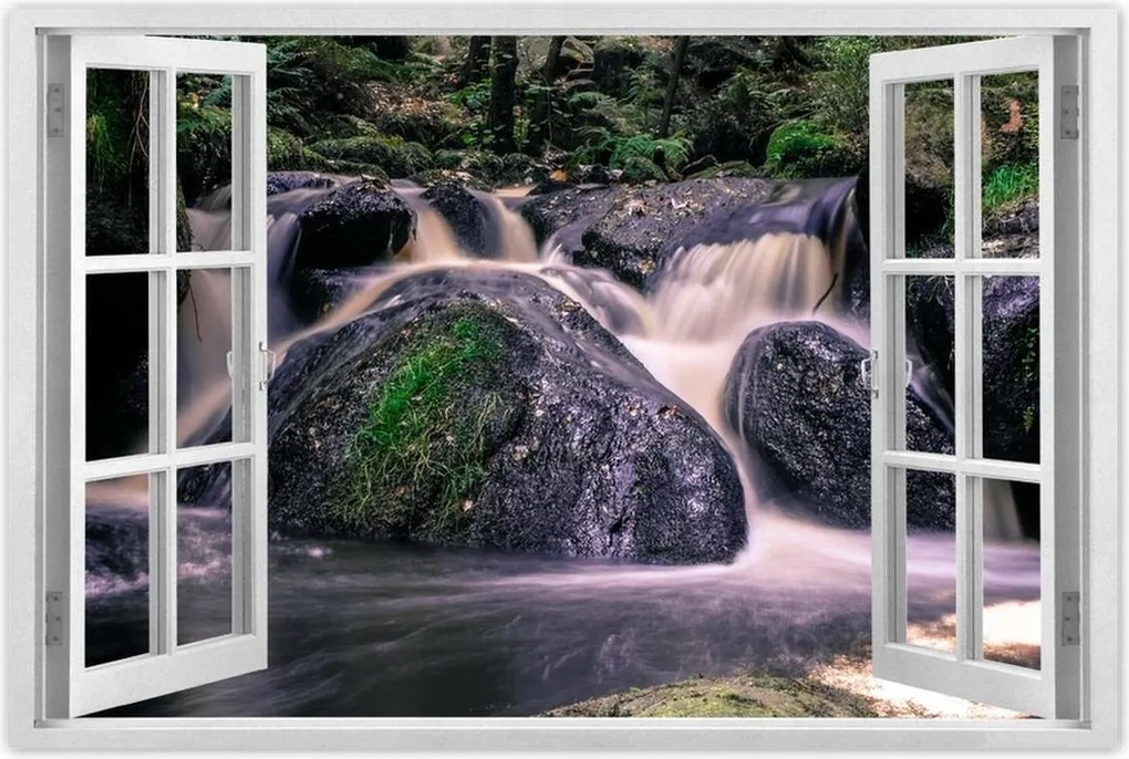 Poszterek 60x40 Folyó víz a patakban