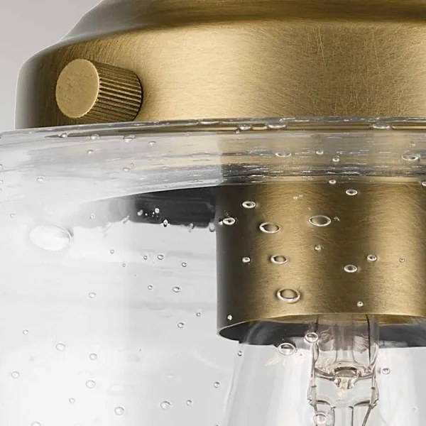 Kichler KL-WINSLOW-SF-NBR-Mennyezeti lámpa WINSLOW 1xE27/60W/230V átm. 21,6cm réz