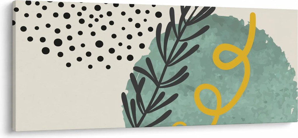 Kép - Absztrakt lapok N⁰1 (120x50 cm)