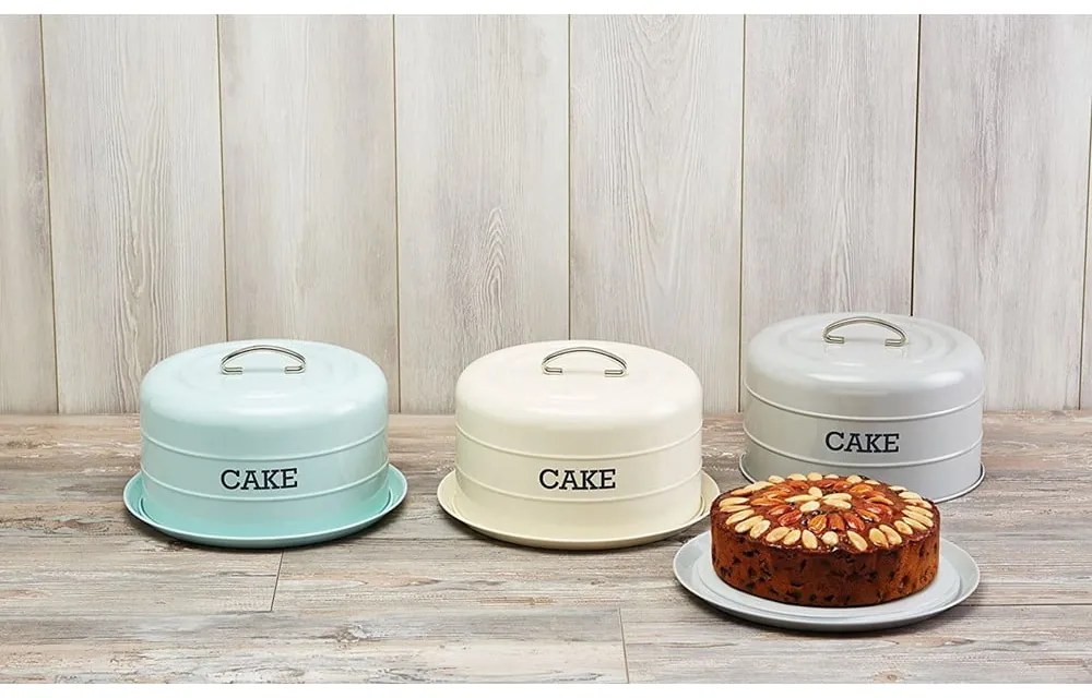 Acél tortatartó doboz Living Nostalgia – Kitchen Craft