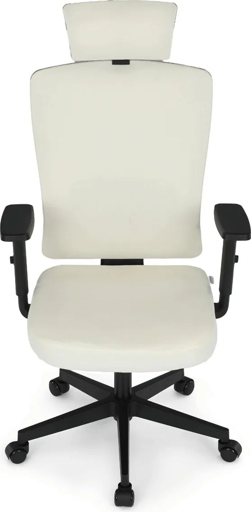 KA-W3137 bézs szövet irodai szék hinta mechanizmussal