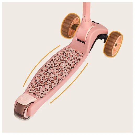 Lionelo - Gyermek roller 2in1 FRANKY rózsaszín