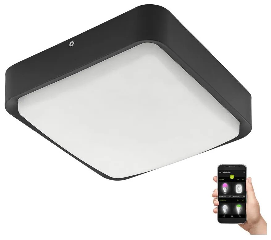 Eglo 97295 - LED Dimmelhető fürdőszobai mennyezeti lámpa PIOVE-C LED/14,6W/230V