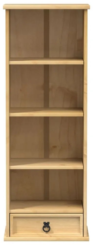 Corona tömör fenyőfa CD-szekrény 40 x 30 x 110 cm